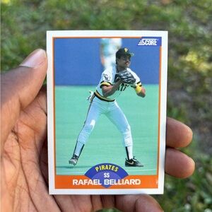 RAFAEL BELLIARD Pittsburgh Pirates Baseball Card